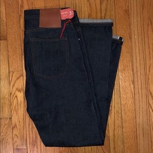 Unbranded raw Selvedge denim